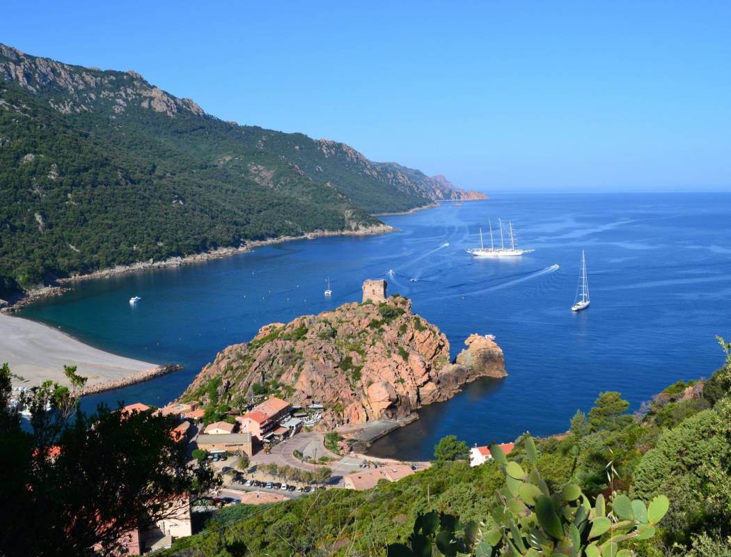 balade sortie en mer corse alpana depart porto scandola girolata piana